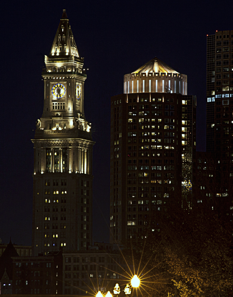 Custom House Clock Spire - Boston, Massachusetts